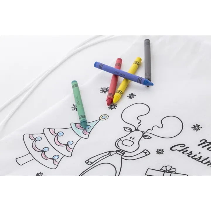 Colouring Christmas drawstring bag - AP800035 (ANDA#01)